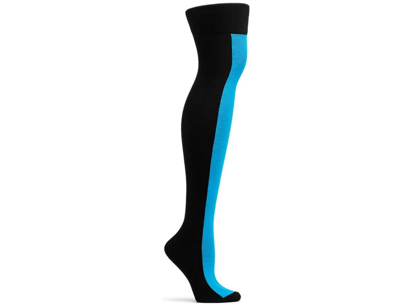 OZone Women's Neon Racer Over the Knee Sock