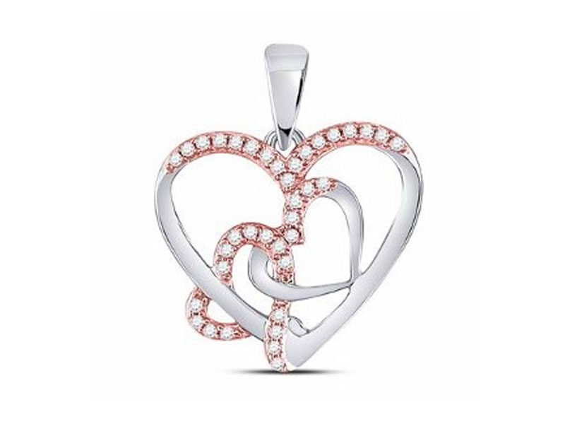 Women's Rose Gold Heart Pendant