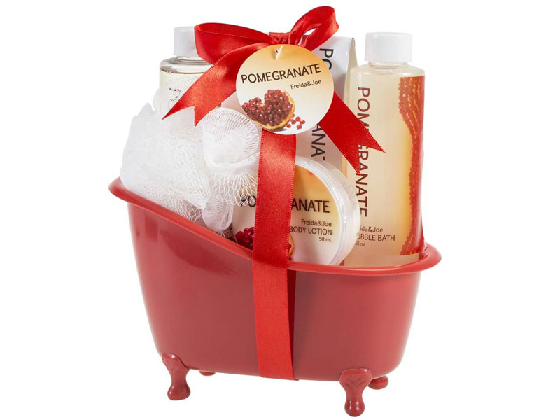 Spa Tub Gift Set Pomegranate