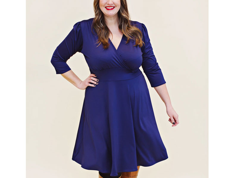 Women's Megan Dress Navy 