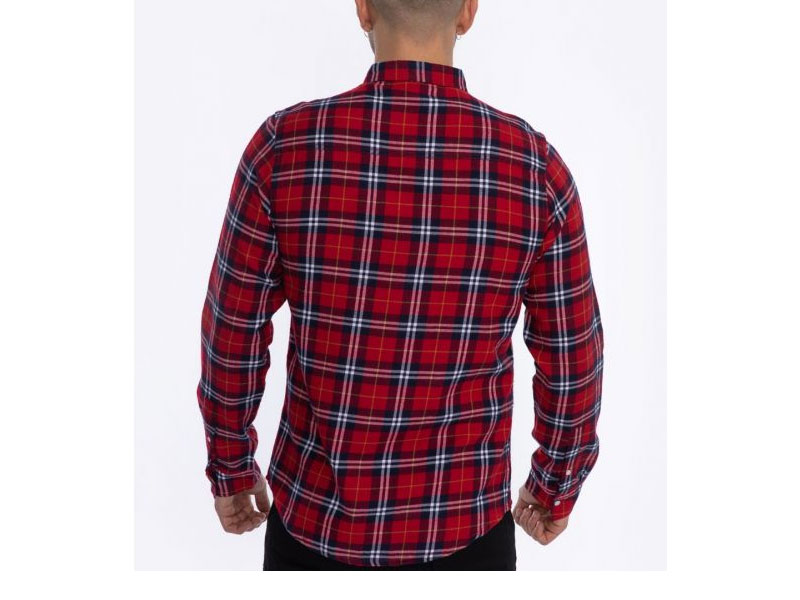 LFC Men's Red Check Shirt