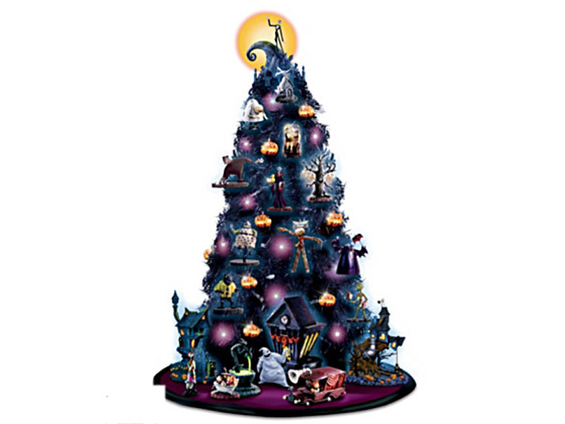 The Nightmare Before Christmas Tabletop Tree Collection