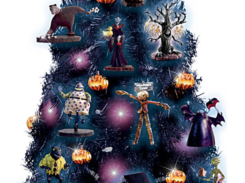 The Nightmare Before Christmas Tabletop Tree Collection