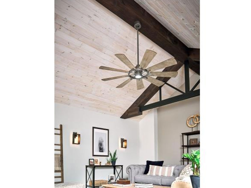 Kichler Lighting 300265 Gentry Ceiling Fan with Light Kit