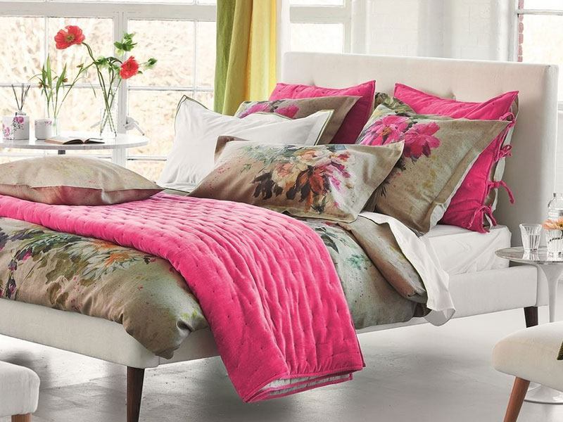 Designers Guild Aubriet Fuchsia Bedding