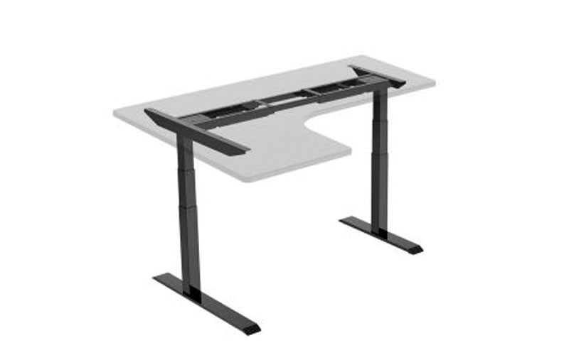Electric Height Adjustable Desk Frames L-Shape Option E3L