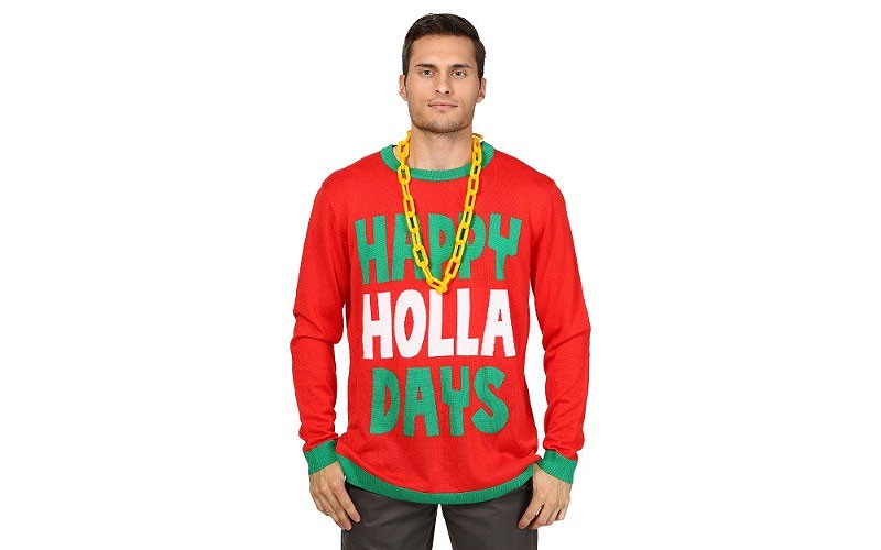 Happy Holla Days Ugly Christmas Sweater
