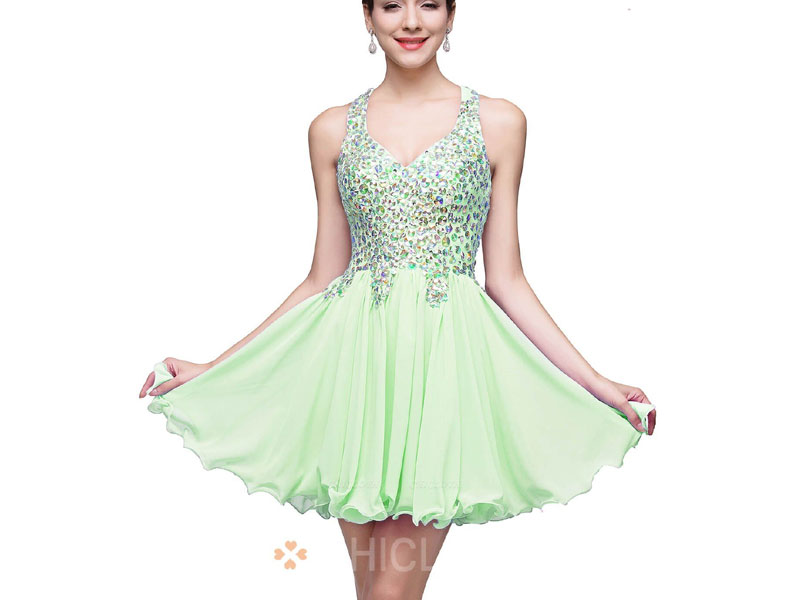 Women's Chicloth Off The Shoulder Short Prom Dress Plus Size Dresses