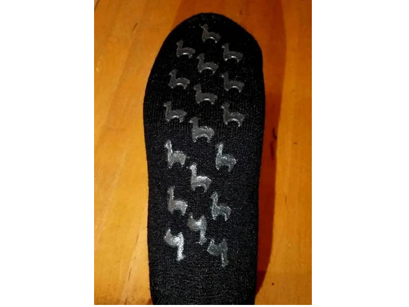 Alpaca Gripper Slipper Socks For Women