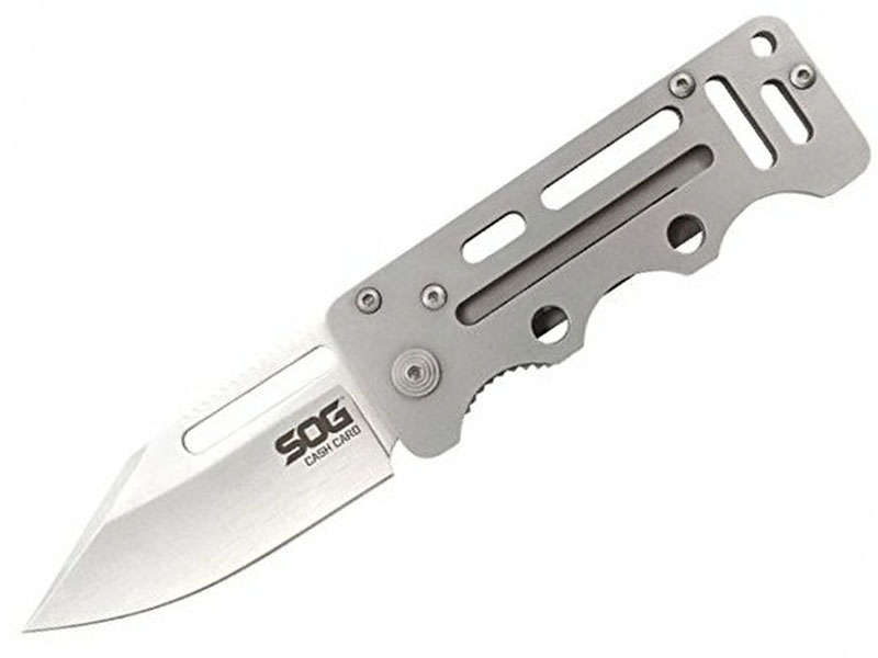 Sog [EZ1-CP] CashCard Money Clip Knife