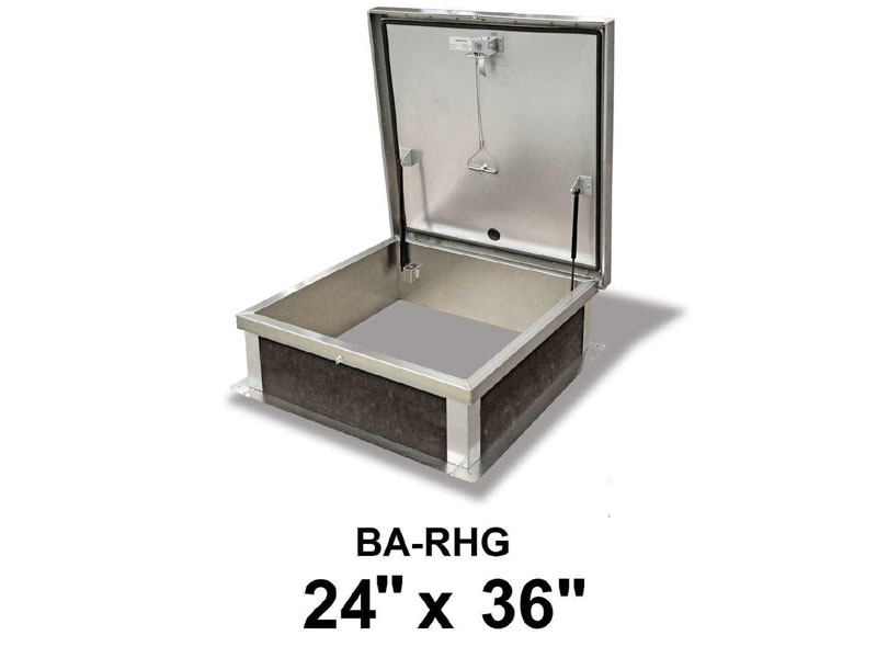 24-x-36 Galvanized Roof Hatch