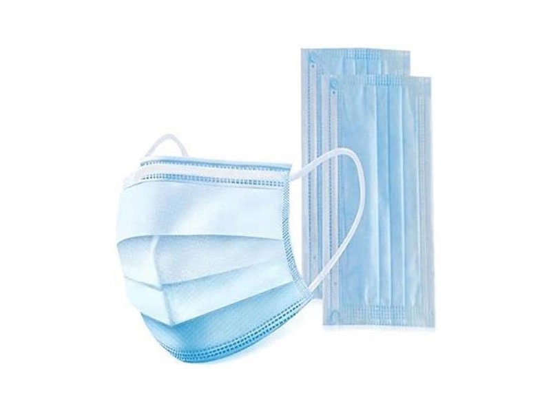 Gen 3-Ply Protective Pleated Face Mask With Earloops