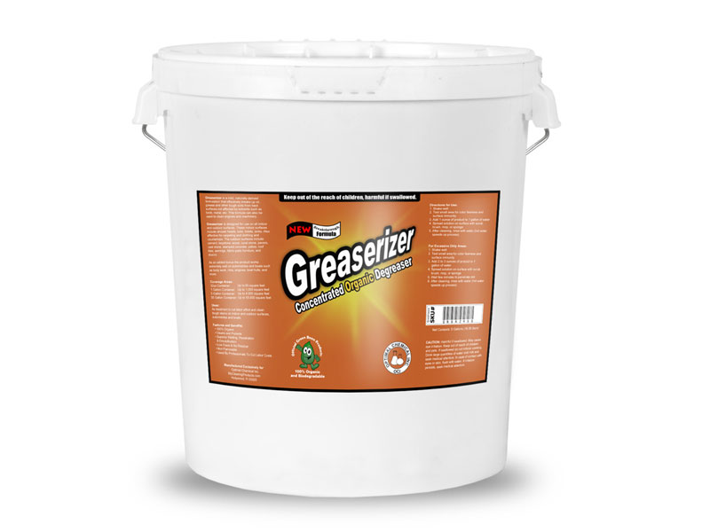 Greaserizer Natural Grease Cleaner 5 Gallon