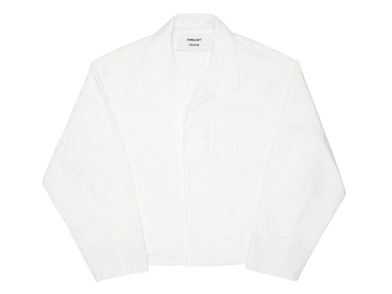 Ambush Boxy Denim Jacket White