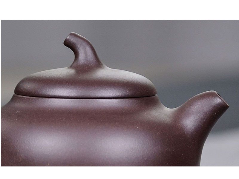 Eggplant Yixing Zisha Teapot