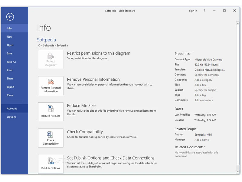 Microsoft Visio Standard 2019 License