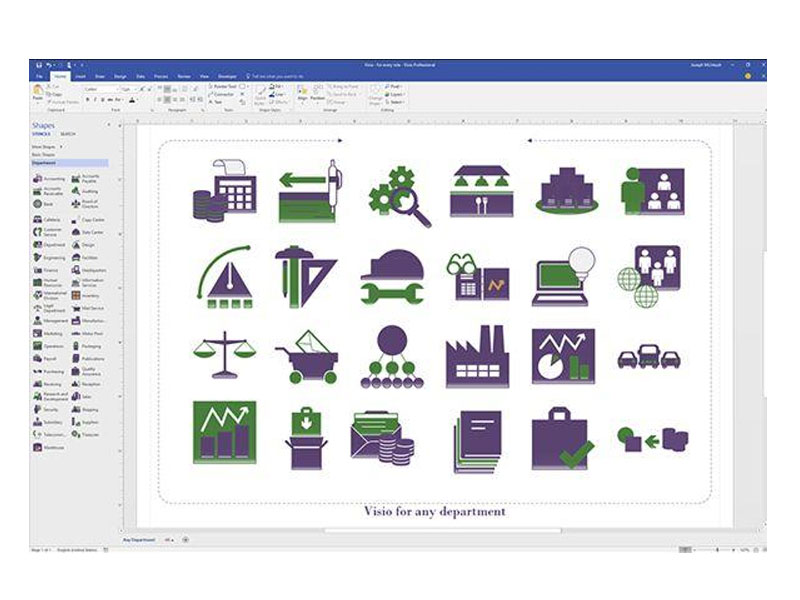 Microsoft Visio Standard 2019 License