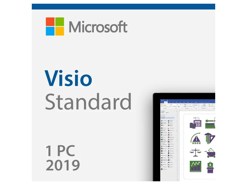 Microsoft Visio Standard 2019 License