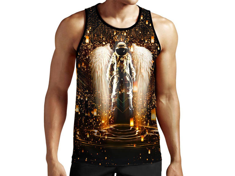 Men's Astronaut Wings Tank Top