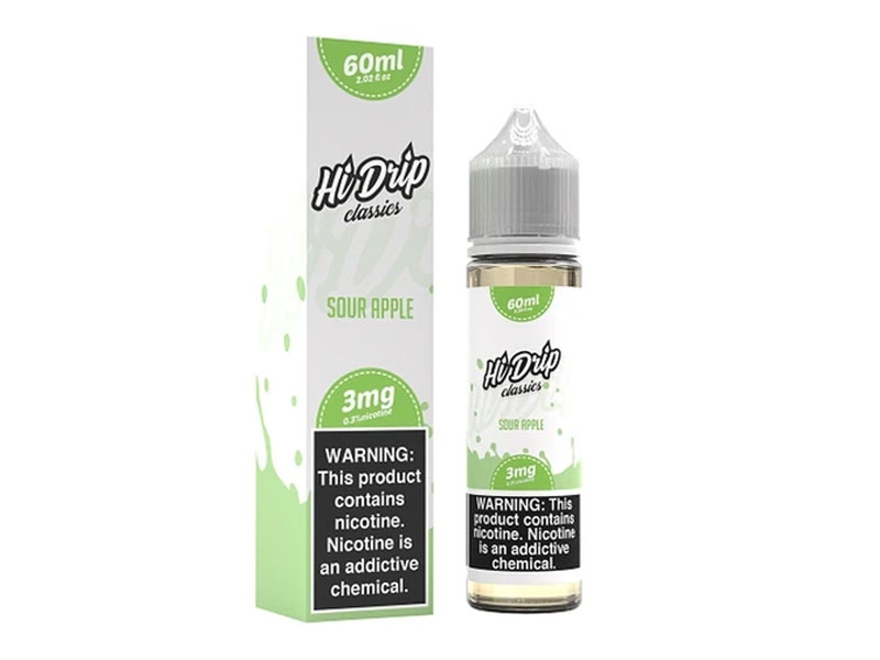 Sour Apple by Hi-Drip Classics E-Liquid 60ML