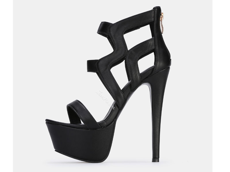 Shoespie Sexy High Stiletto Heel Platform Open Toe Sandals For Women