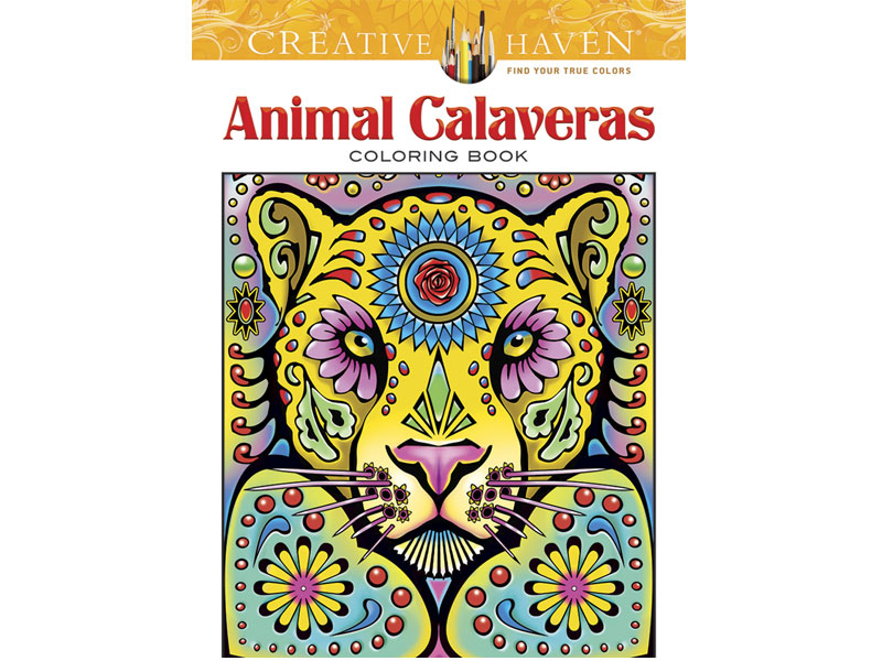 Creative Haven Animal Calaveras Coloring Book