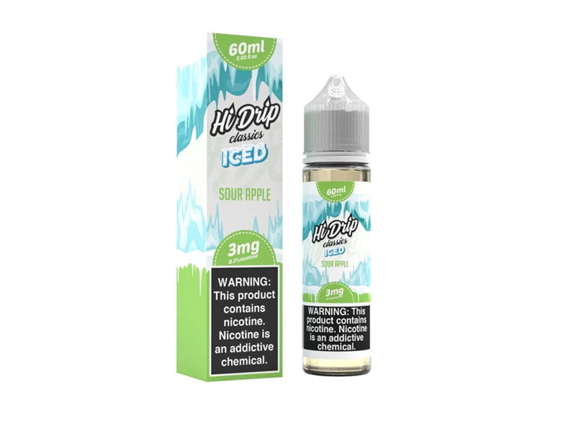 Sour Apple Iced by Hi-Drip Classics E-Liquid 60ML