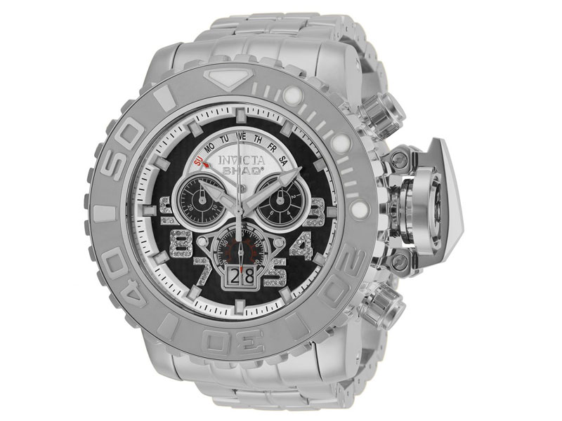 Men's 33729 SHAQ Quartz Chronograph Black Dial Watch