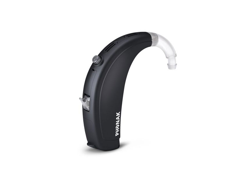 Phonak Quest 5 SP Programmed Hearing Loss UIn Black Strong Digital Hearing Aid