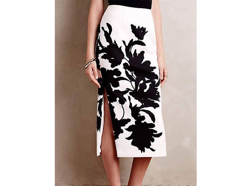 Women's For Work Vintage Midi Skirt