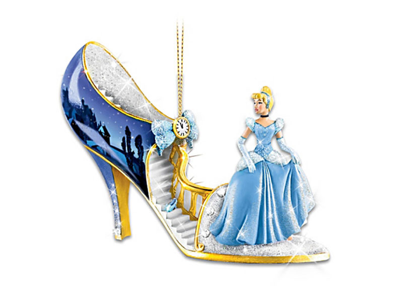 Disney Once Upon A Slipper Ornament Collection