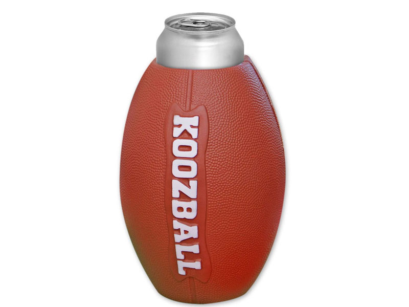 Koozball Football Can Cooler