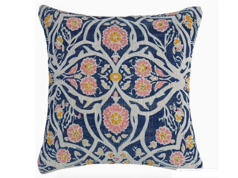 Avela Indigo Outdoor Pillow By John Robshaw