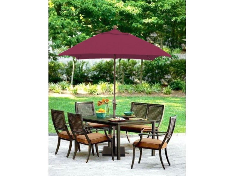 Luxe Shade Panama Square 5.5' Market Patio Umbrella