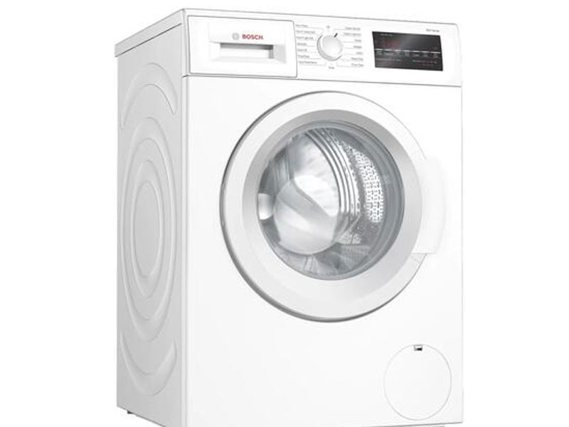 Bosch Compact White Laundry Pair with WAT28400UC 24