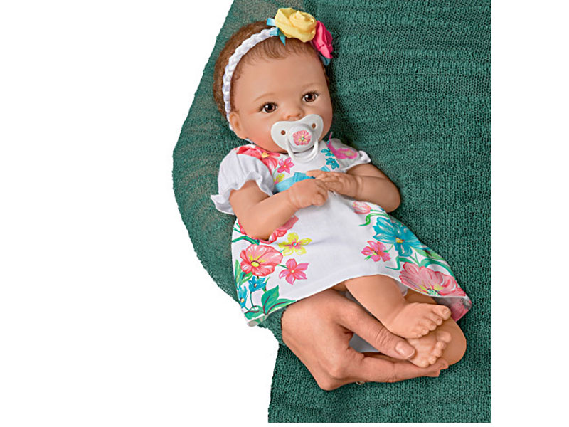 Cheryl Hill Pretty And Petite Presley Silicone Baby Doll