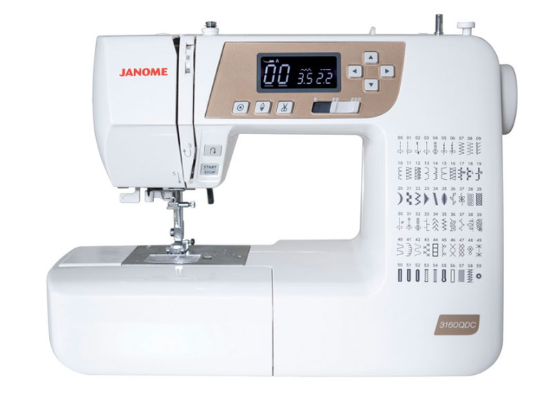 Janome 3160QDC-T Gold Face Sewing Machine Free Quilting Attachment Kit