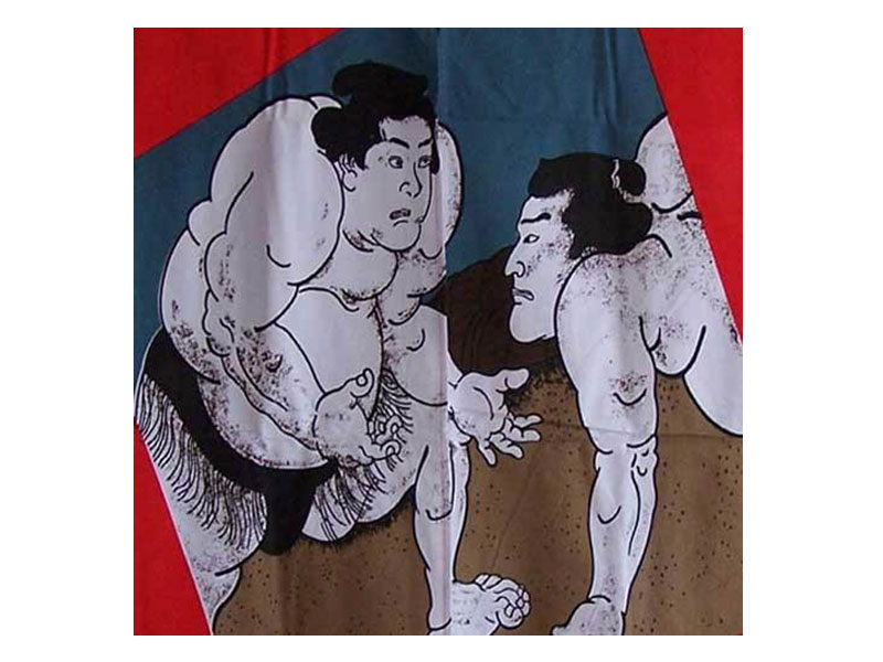 Sumo Battle Noren