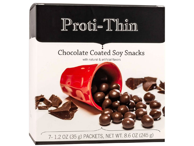 Proti-Thin Snack Chocolate Coated Soy Snacks 7/Box