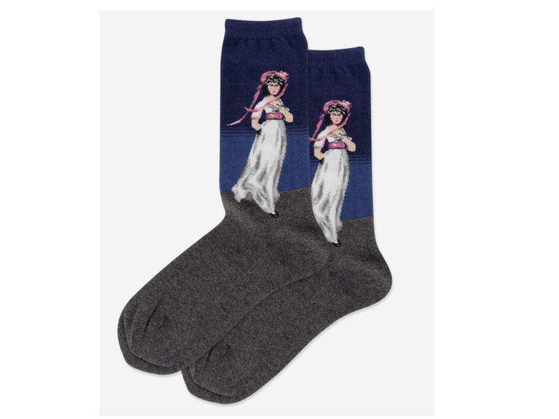 Hot Sox Thomas Lawrence's Pinkie Crew Socks