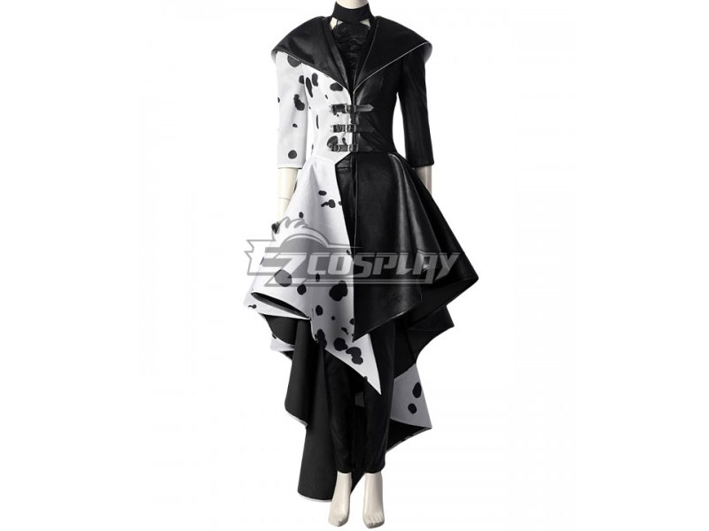 Disney Movie Cruella de Vil C Cosplay Costume