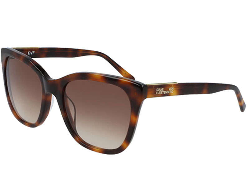 Women's Diane Von Furstenberg Leigha Oversize Square W Gradient Lens Sunglasses