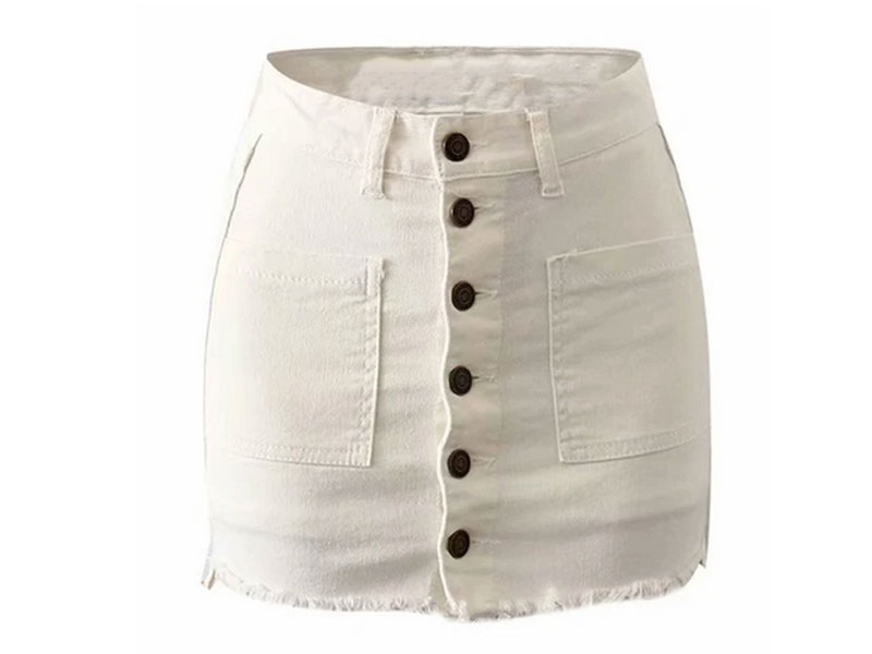 Goodnight Macaroon Takisha Buttoned Mini Skirt