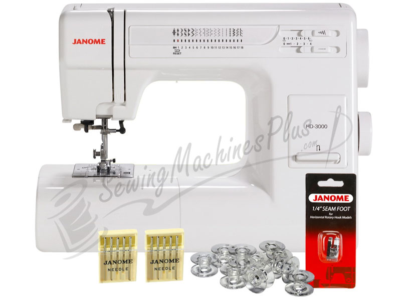 Janome HD3000 Heavy Duty Mechanical Sewing Machine