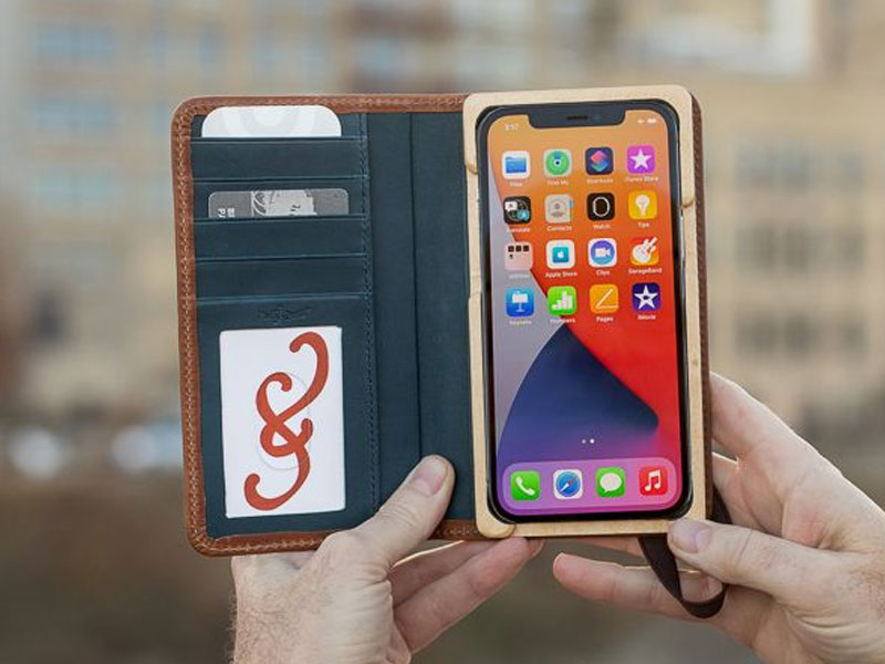 Pad & Quill Luxury Book iPhone 12 Pro Max Wallet Cases