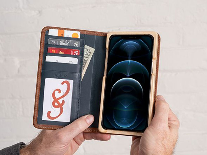 Pad & Quill Luxury Book iPhone 12 Pro Max Wallet Cases