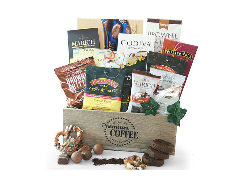 Chocolate & Coffee Chocolate Gift Basket