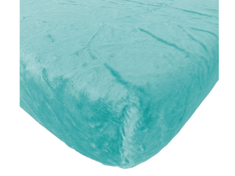 Aqua Minky Sheet