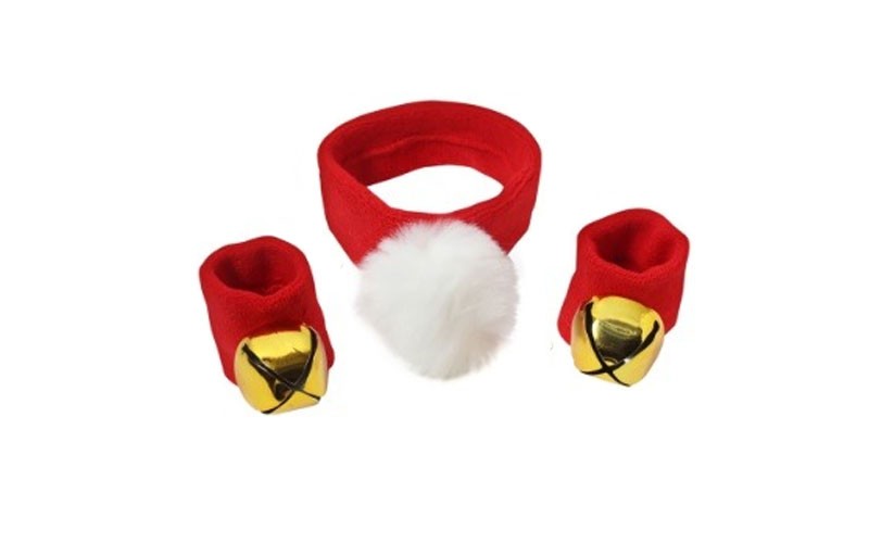 Set of Santa Workout Bands