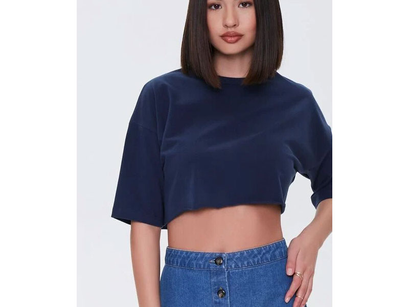 Women's Cropped Crew Tee